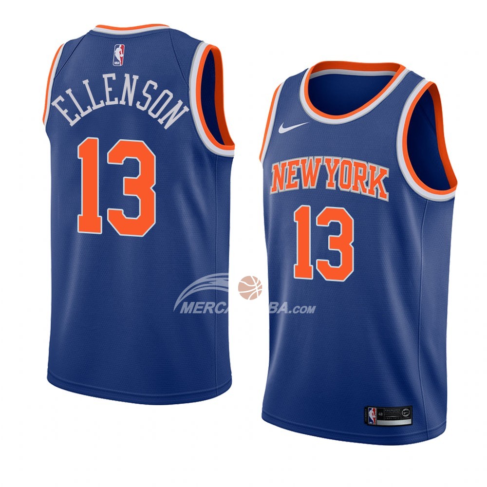 Maglia New York Knicks Knicks Henry Ellenson Icon 2018 Blu